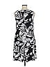 Kaari Blue Print Black Casual Dress Size 1X - photo 2