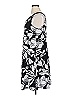 Kaari Blue Print Black Casual Dress Size 1X - photo 5