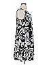 Kaari Blue Print Black Casual Dress Size 1X - photo 4