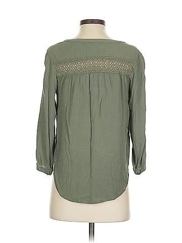 Mudd 3/4 Sleeve Button-Down Shirt (view 2)