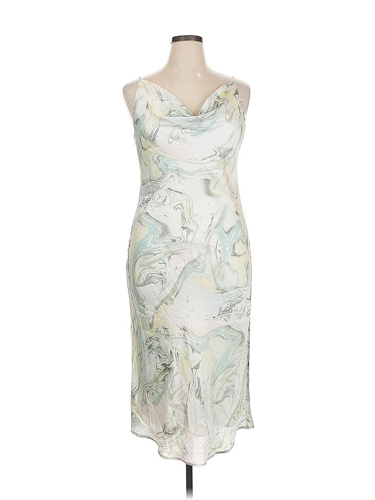 Pre-owned Habitual Cocktail Dress In White