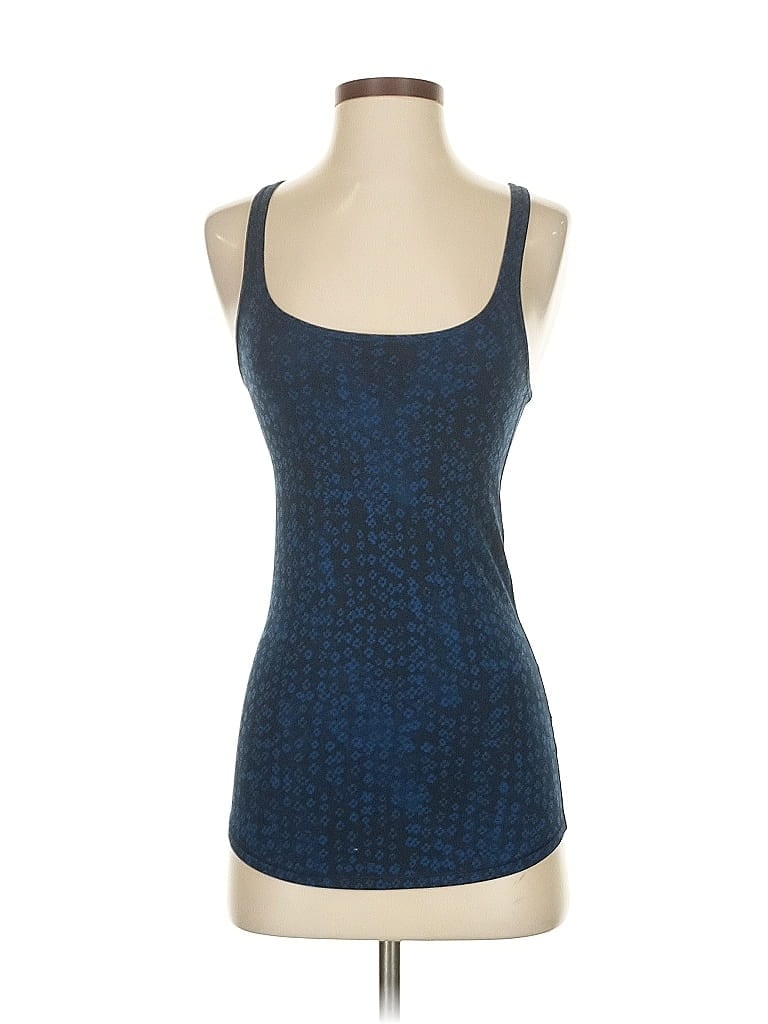 LULULEMON ATHLETICA Pre-owned Tank Top Blue Strapless Neckline Tops
