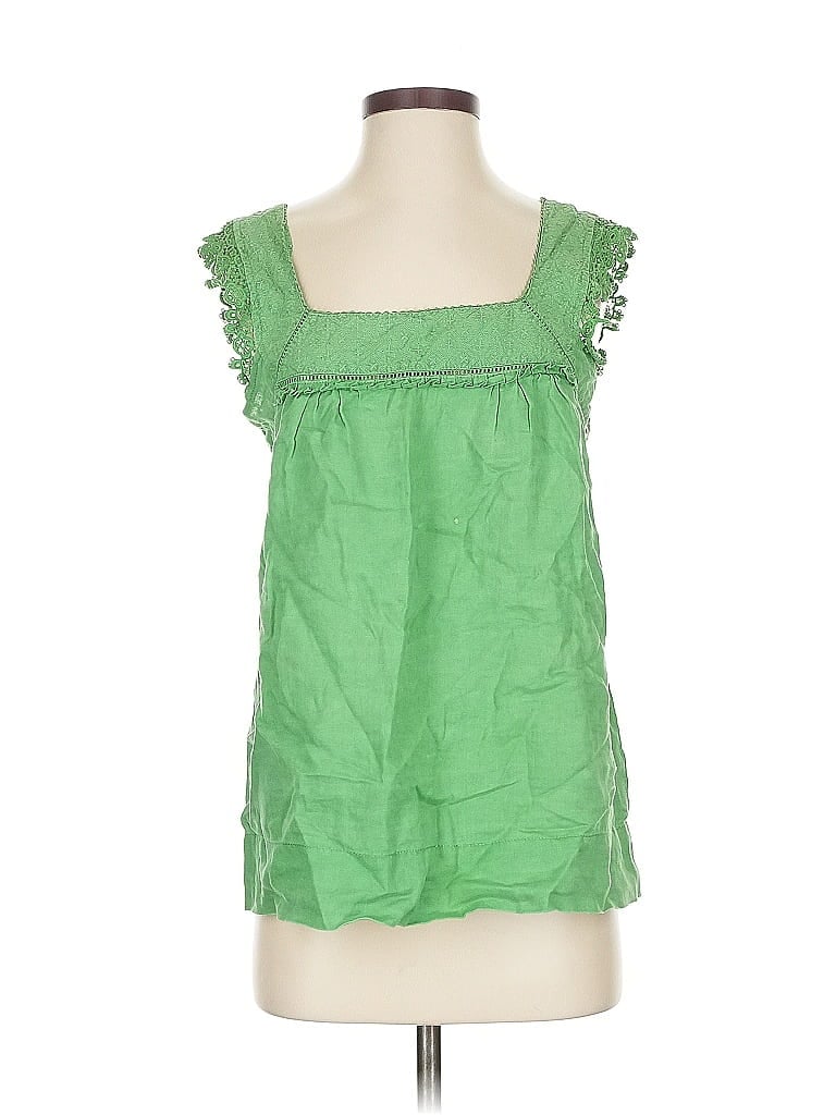Pre-owned Juicy Couture Sleeveless Blouse In Green
