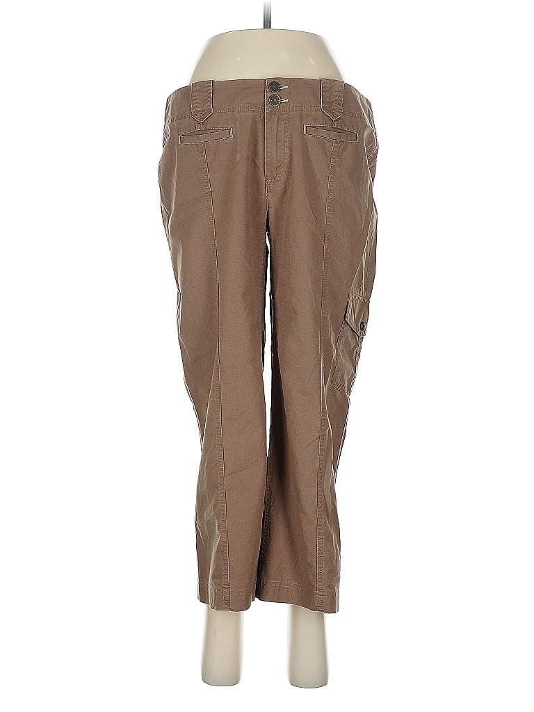 Pre-owned Eddie Bauer Khaki Pant In Brown