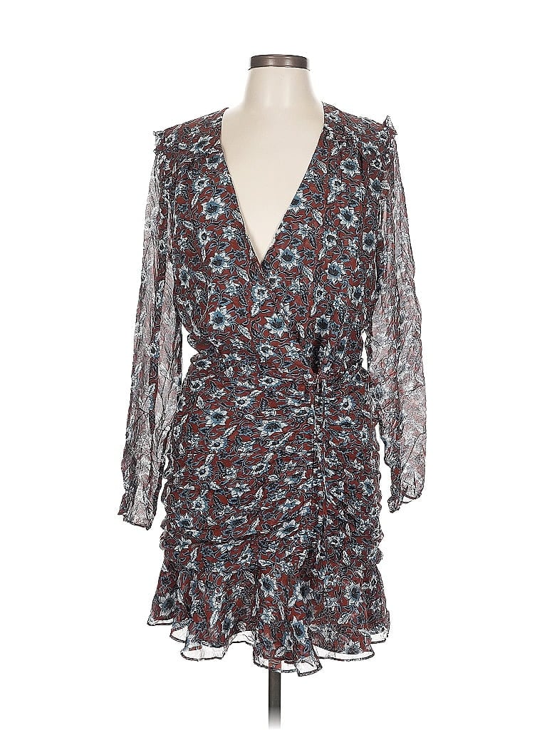 Pre-owned Veronica Beard Cocktail Dress In Brown