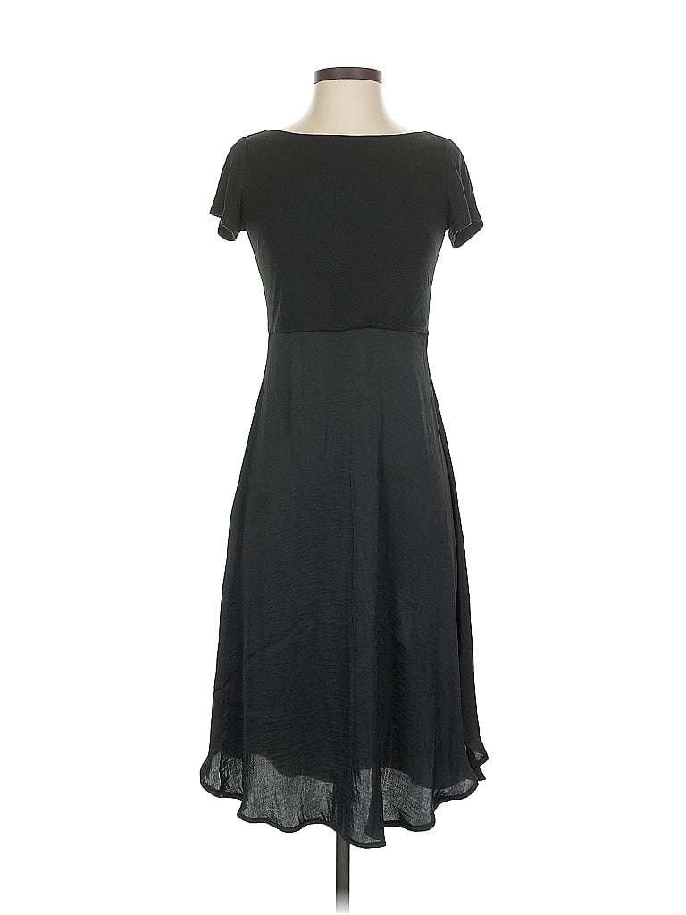 Pre-owned Ann Taylor Loft Casual Dress In Black