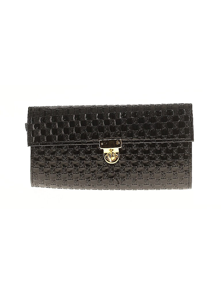Pre-owned Unbranded Wristlet In Black