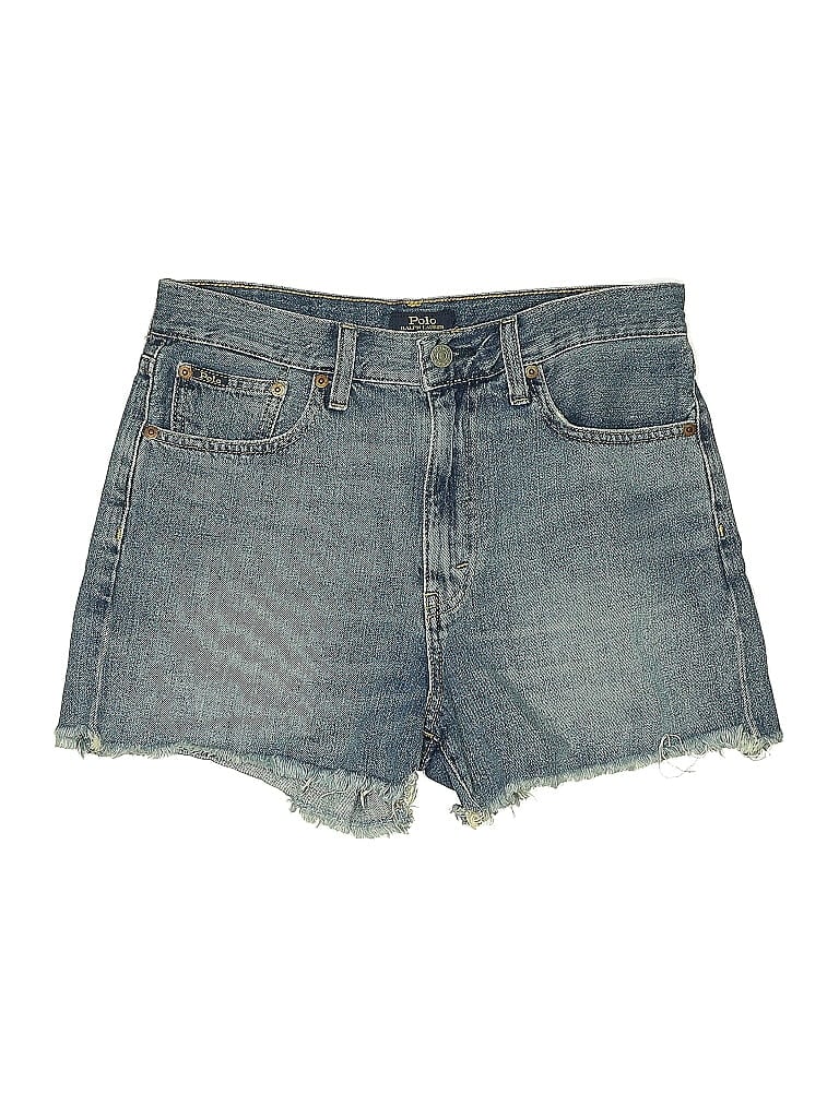 Pre-owned Polo By Ralph Lauren Denim Shorts In Blue