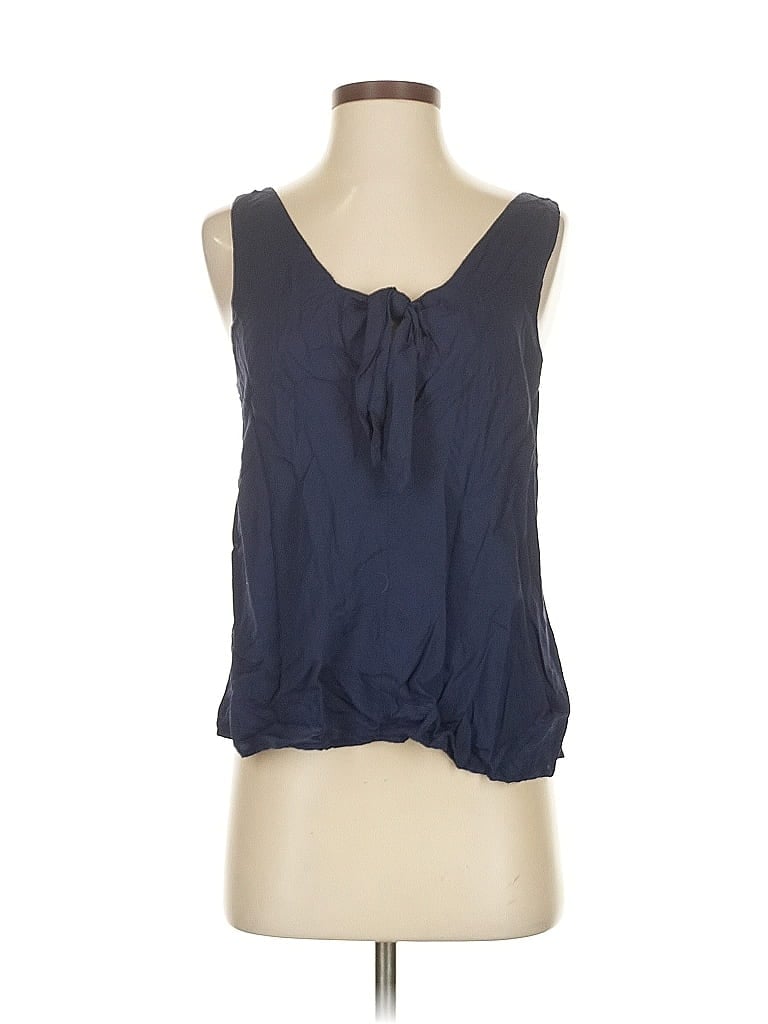 MAEVE Pre-owned Sleeveless Blouse In Blue