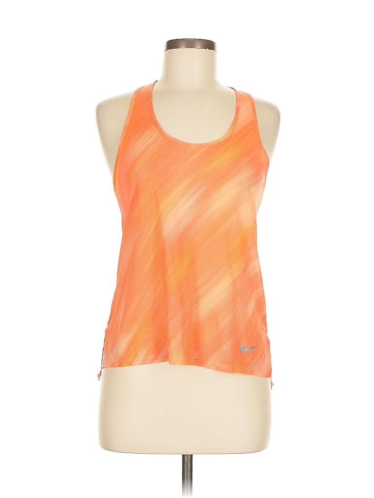Pre-owned Nike Active Tank Top In Orange