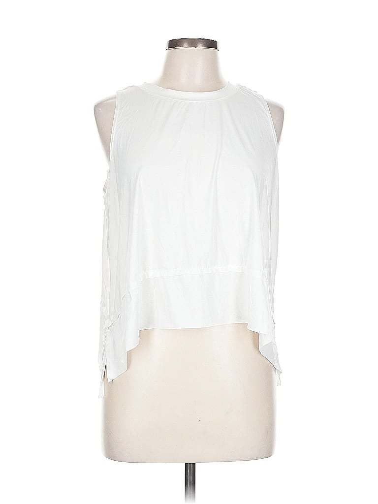 Pre-owned Sonoma Goods For Life Sleeveless T-shirt In White