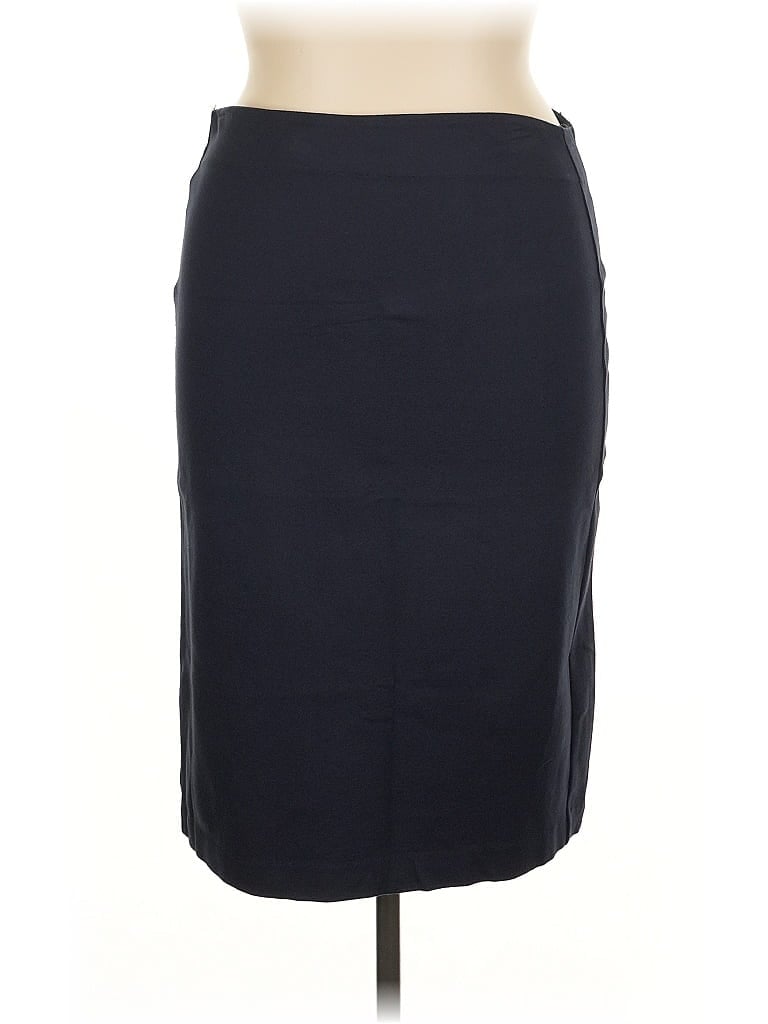 Pre-owned T Tahari Casual Skirt In Blue