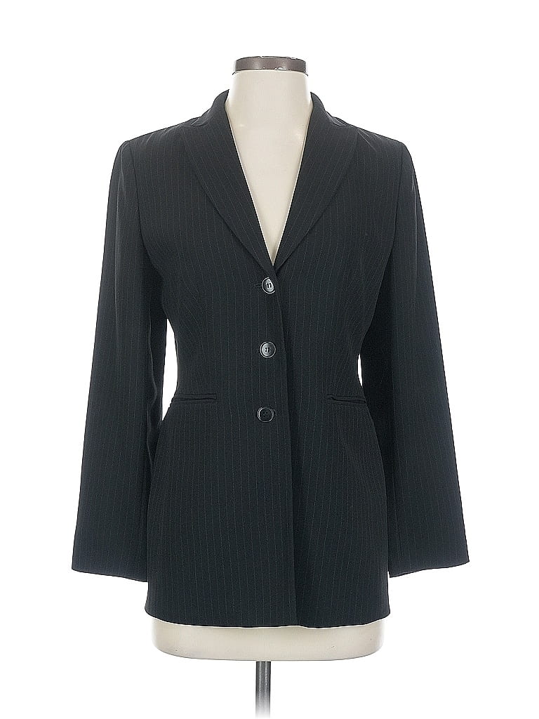 Pre-owned Ann Taylor Loft Blazer Jacket In Gray