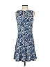 MICHAEL Michael Kors Paisley Blue Cocktail Dress Size XS - photo 1