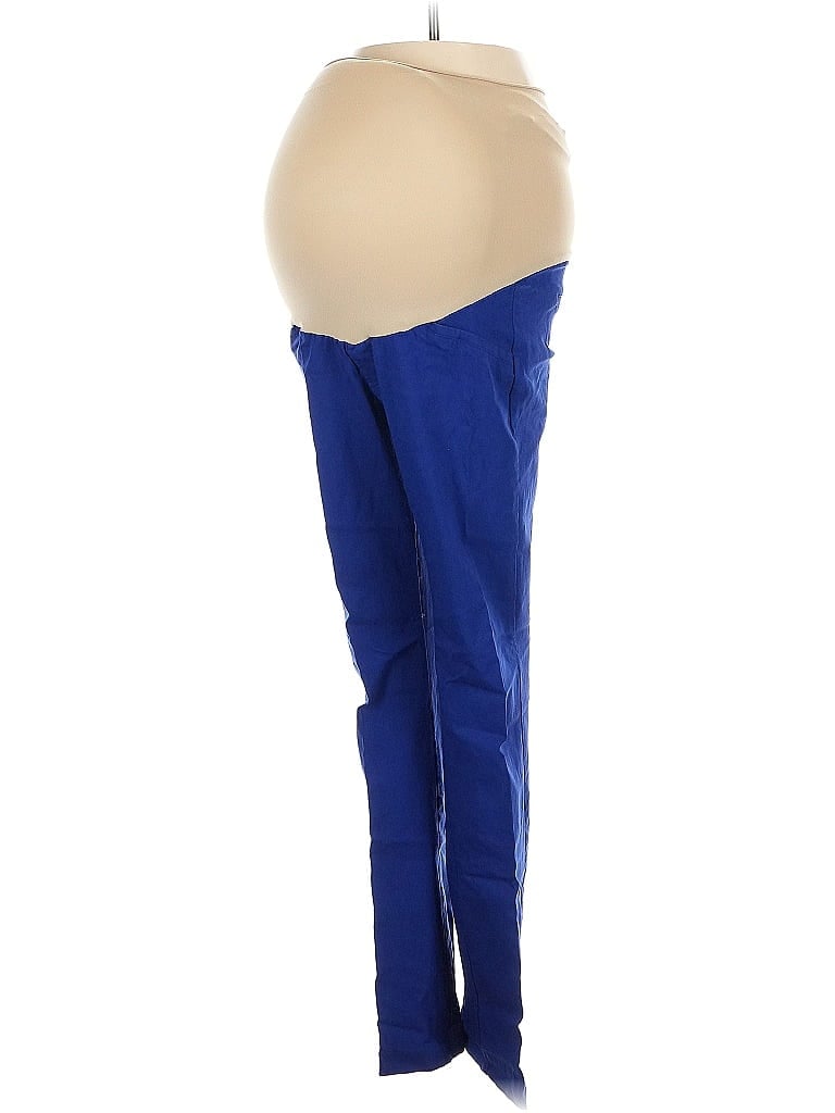 Pre-owned Motherhood Active Pants In Blue