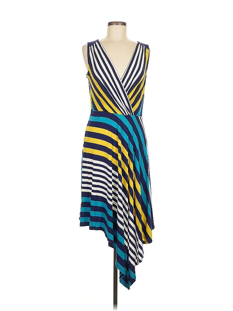 Pre-owned Sangria Cocktail Dress In Blue