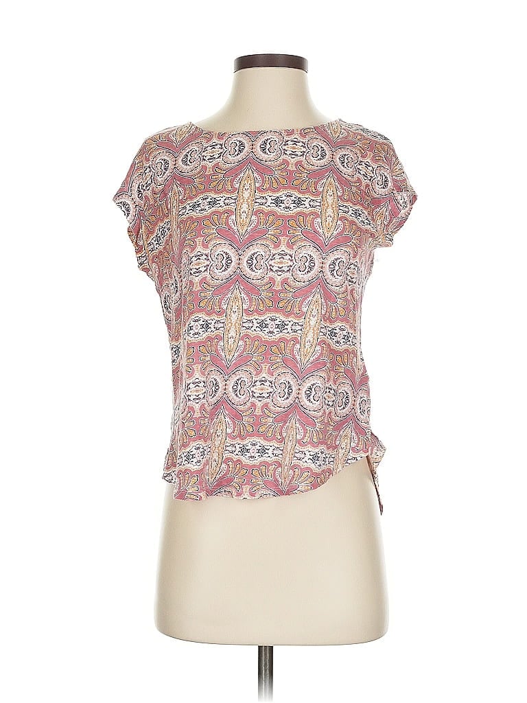 Pre-owned Rachel Zoe Tjx Short Sleeve T-shirt In Pink