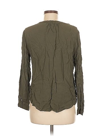 Babaton Long Sleeve Silk Top (view 2)
