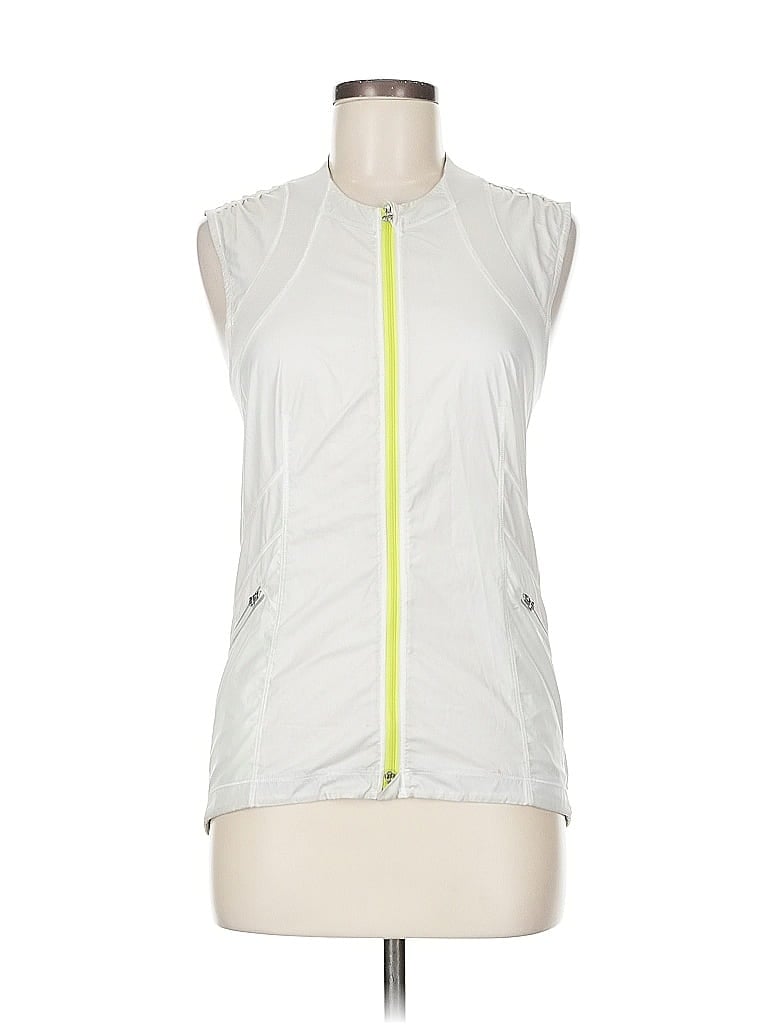 Pre-owned Lululemon Athletica Active Tank Top In White