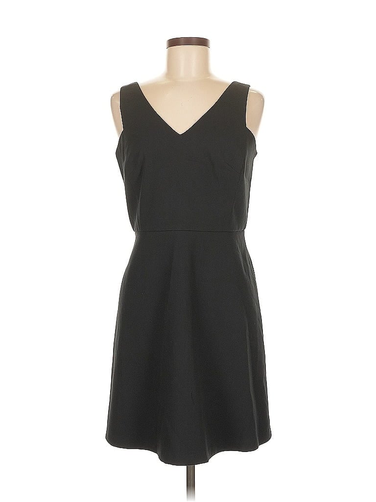 Pre-owned Ann Taylor Loft Cocktail Dress In Black