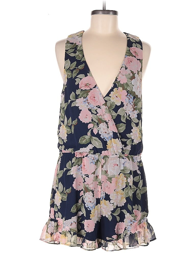 Pre-owned Show Me Your Mumu Romper In Blue