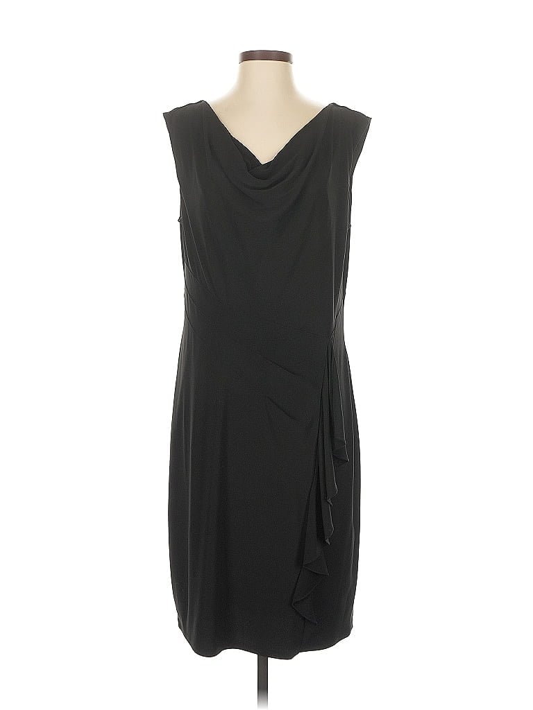 Pre-owned Evan Picone Cocktail Dress In Black