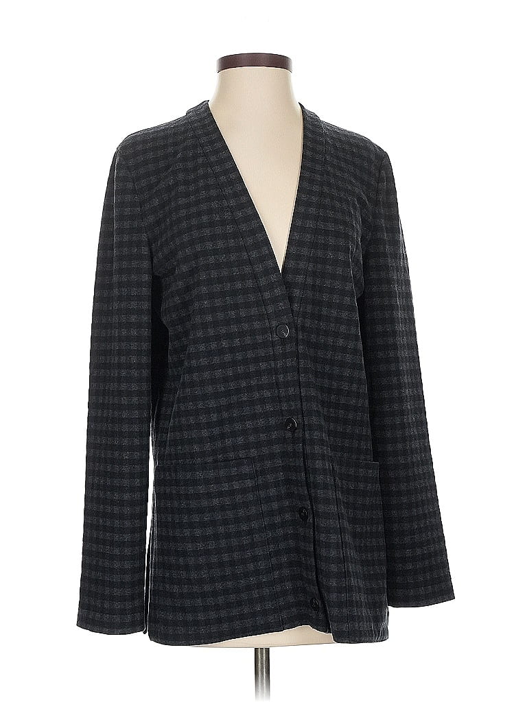 Pre-owned Theory Blazer Jacket In Gray