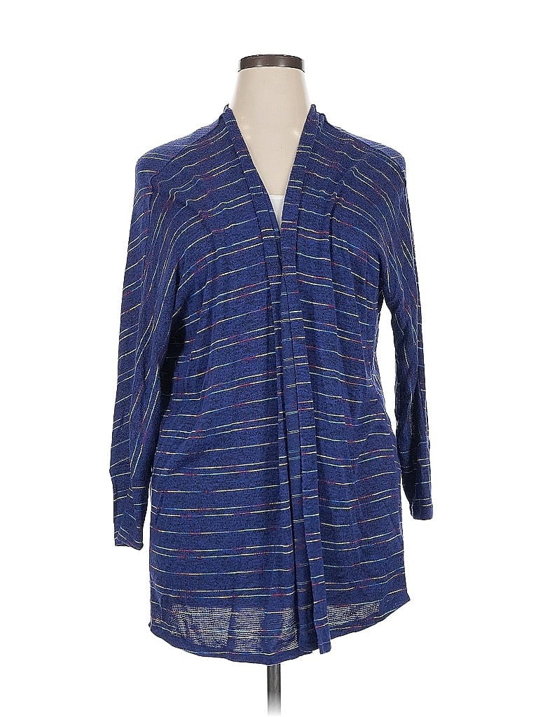 Pre-owned Torrid Cardigan Sweater In Blue