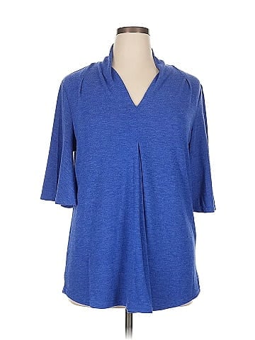 Suzanne Betro 3/4 Sleeve Top (view 1)