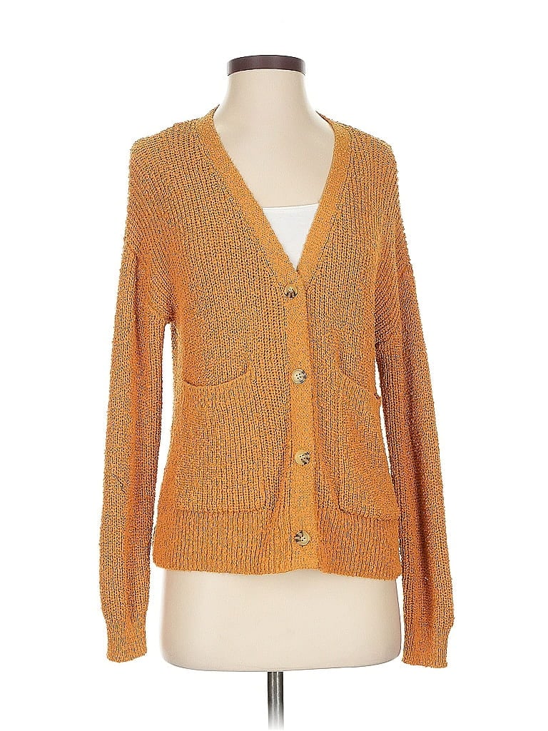 Pre-owned Rachel Zoe Tjx Cardigan Sweater In Orange