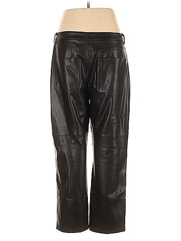 MNG Faux Leather Pants (view 2)