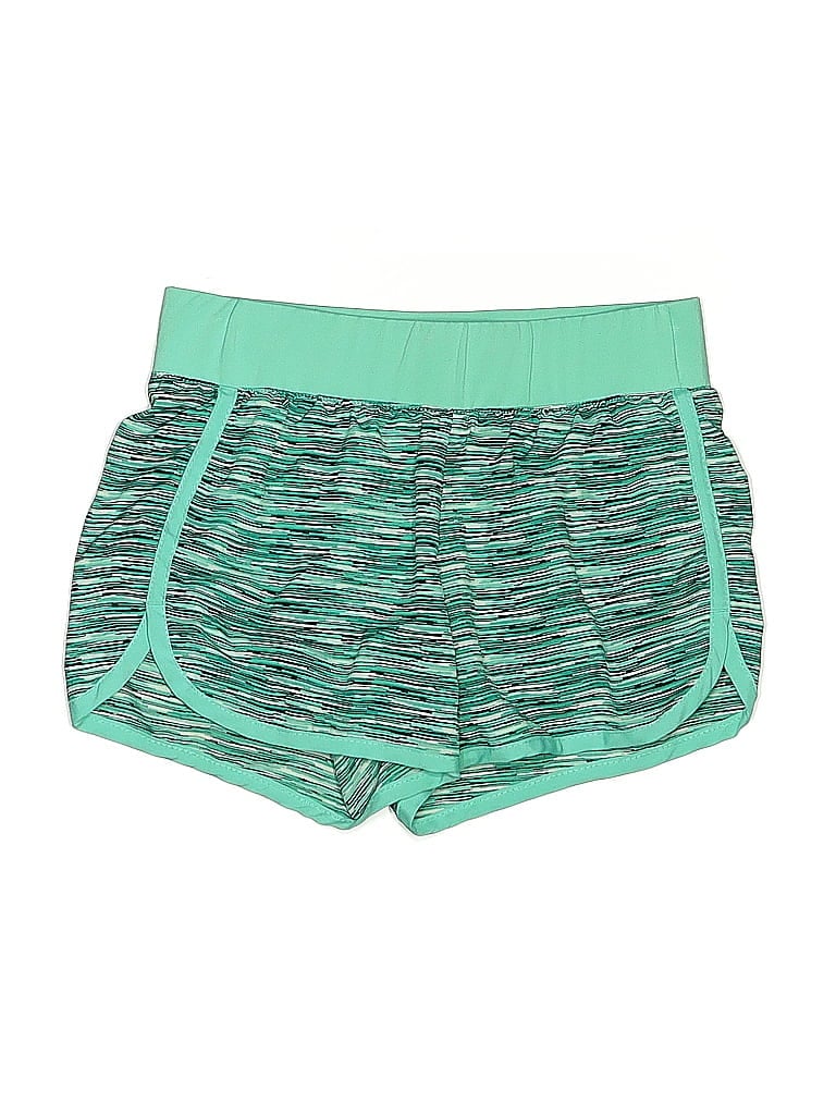 Pre-owned Justice Kids' Athletic Shorts In Green