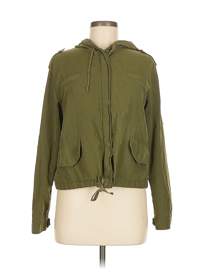 Pre-owned Brandy Melville Jacket In Green