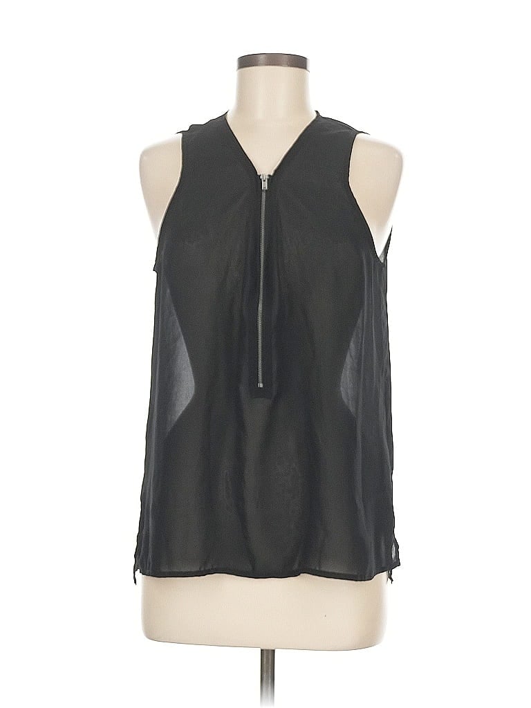 Pre-owned Banana Republic Factory Store Sleeveless Blouse In Black