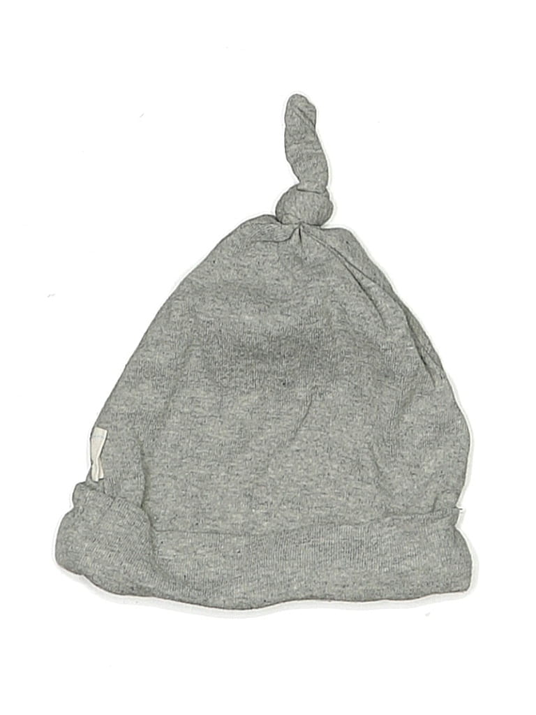 Pre-owned Burt's Bees Baby Babies' Beanie Hat In Gray