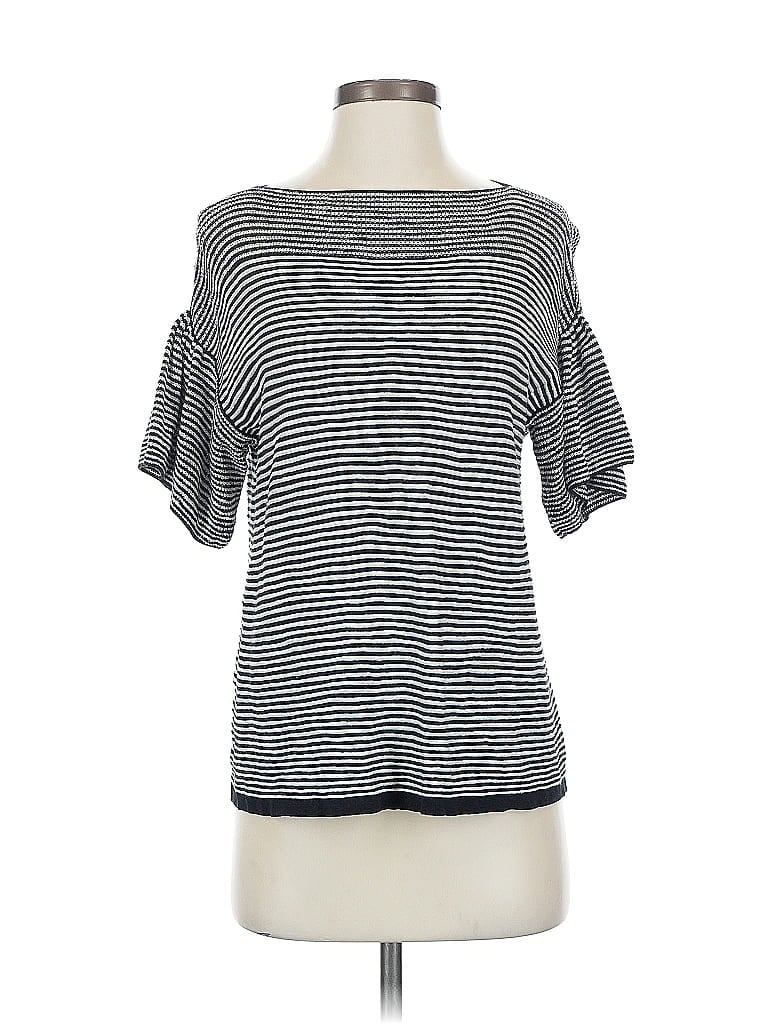 Pre-owned Ann Taylor Loft Cardigan Sweater In Gray