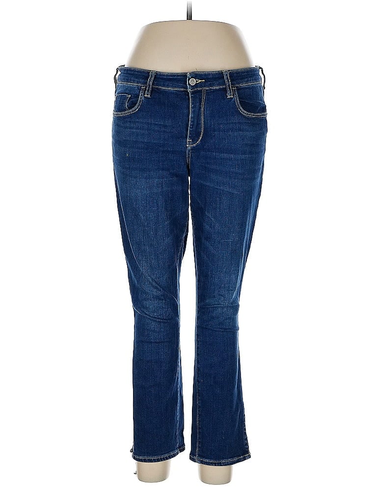 Pre-owned Pilcro And The Letterpress Jeans In Blue