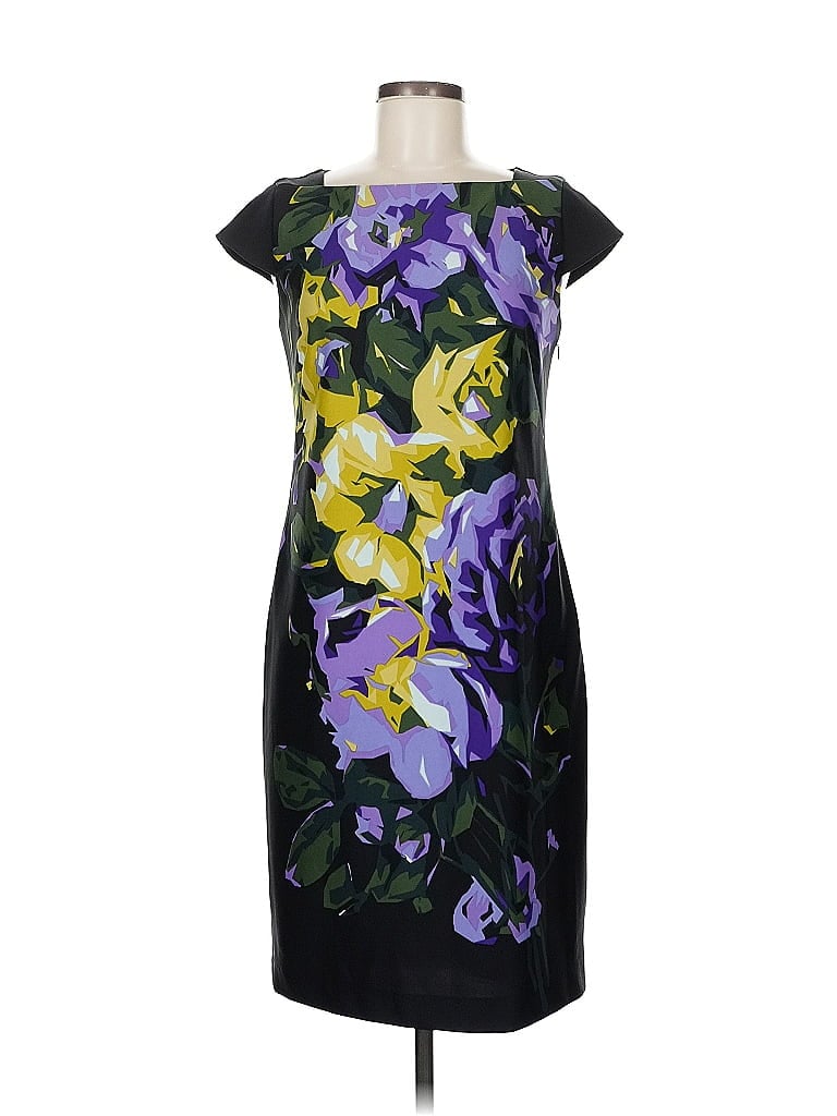 Pre-owned Taylor Cocktail Dress In Purple