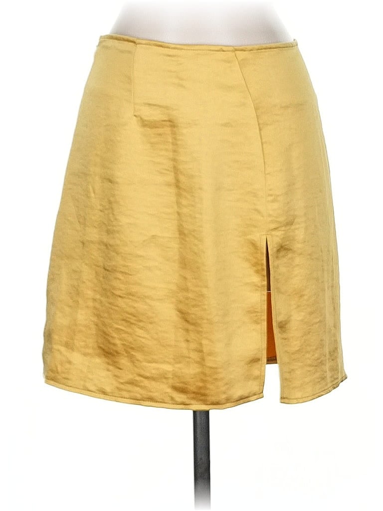 Click to view more detailed imagery on our partner's website Pre-owned Motel Casual Skirt In Gold