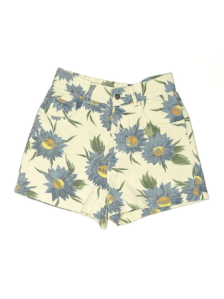 Pre-owned Morgan Stewart Sport Shorts In White