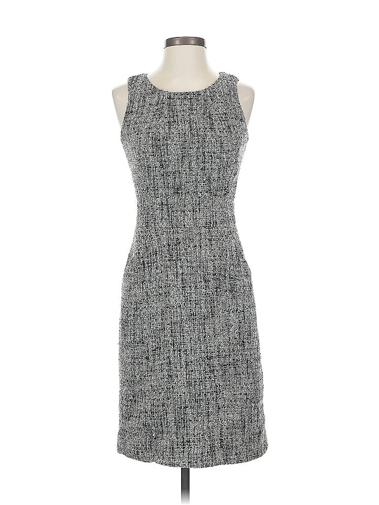 Pre-owned J.crew Factory Store Casual Dress In Gray