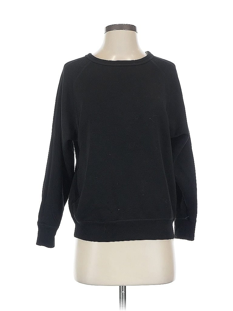 Pre-owned Mono B Pullover Sweater In Black