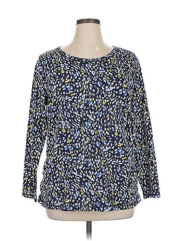 T by Talbots 3/4 Sleeve T-Shirt (view 1)