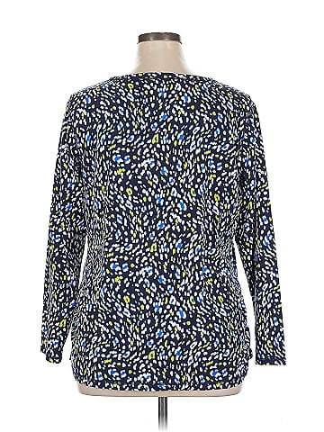 T by Talbots 3/4 Sleeve T-Shirt (view 2)