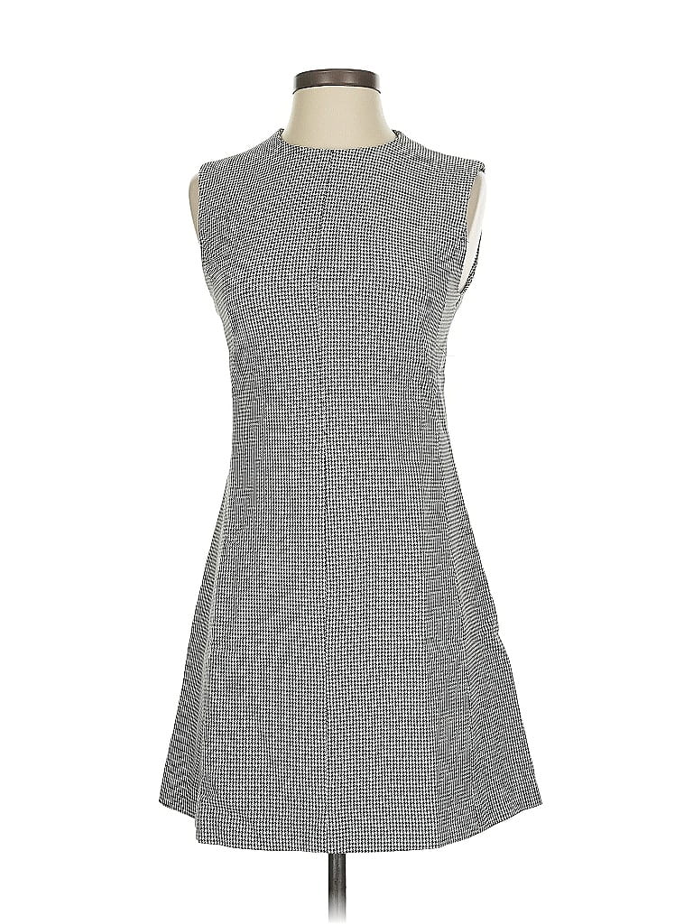 Pre-owned Mng Casual Dress In Gray