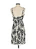 BCBGMAXAZRIA 100% Polyester Tie-dye Gray Black Cocktail Dress Size 4 - photo 2