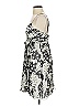 BCBGMAXAZRIA 100% Polyester Tie-dye Gray Black Cocktail Dress Size 4 - photo 5