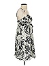 BCBGMAXAZRIA 100% Polyester Tie-dye Gray Black Cocktail Dress Size 4 - photo 4