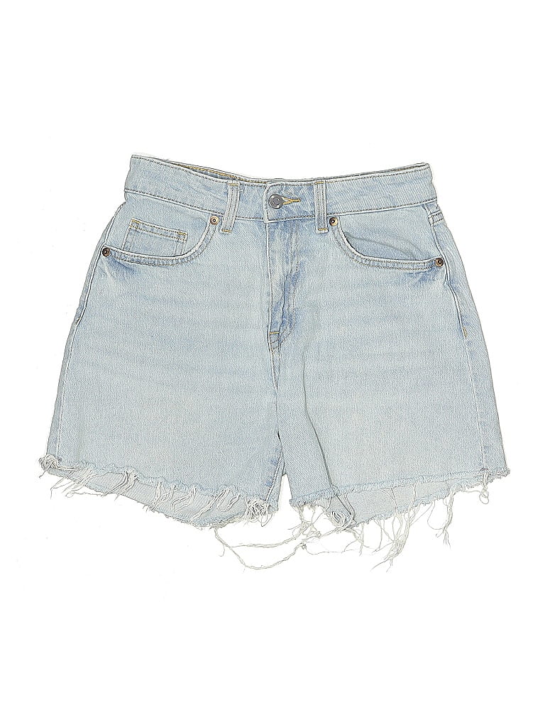 Pre-owned H&m Denim Shorts In Blue