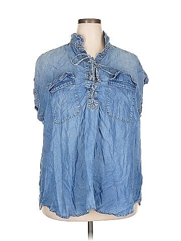 Jessica Simpson Denim Vest (view 1)